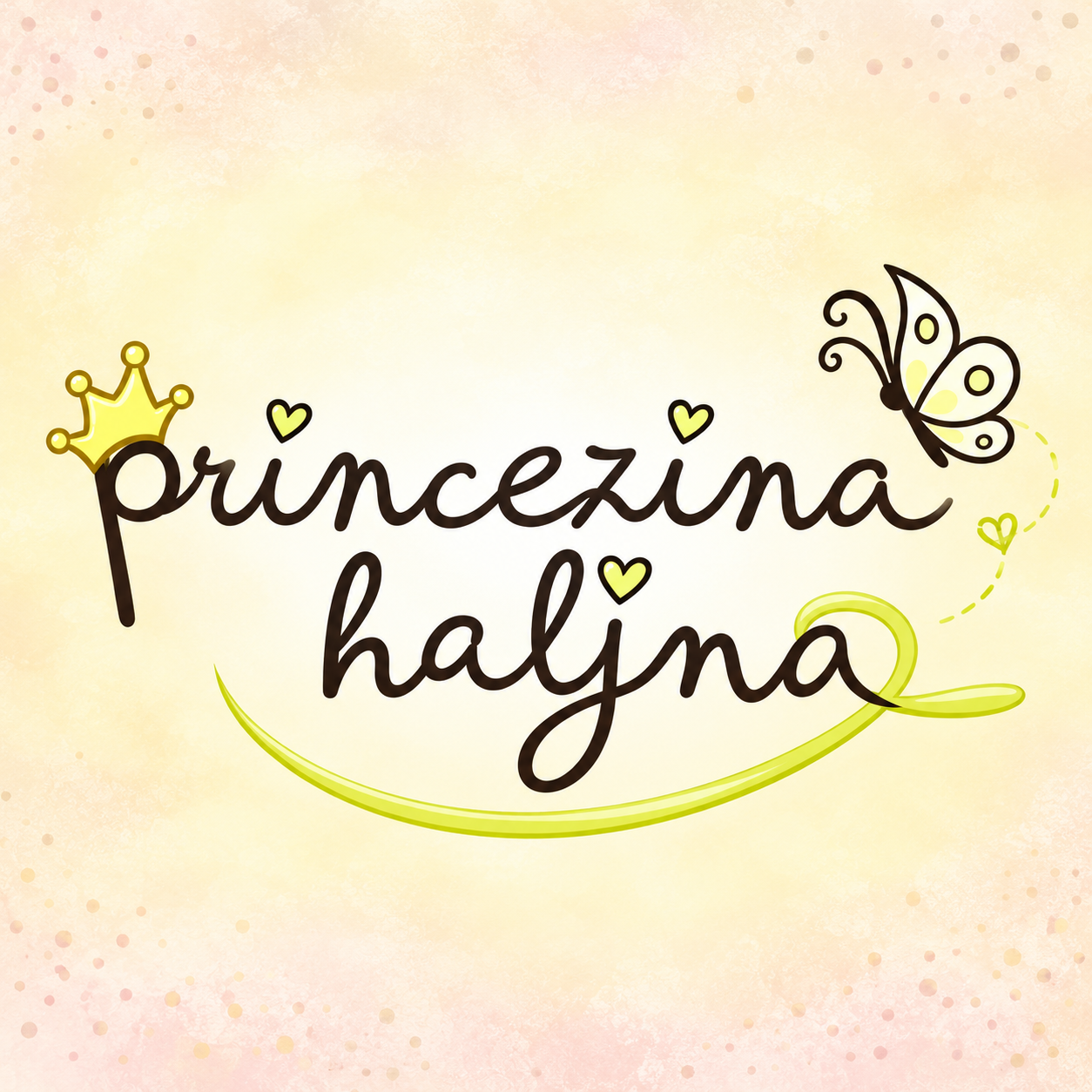 Princeza haljine logo u animiranoj kugli